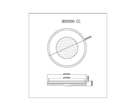 Потолочный светильник Myfar Despina MR9090-CL, изображение 9
