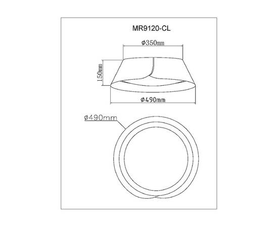 Потолочный светильник Myfar Cordelia MR9120-CL, изображение 9
