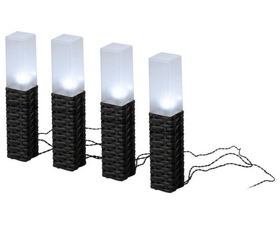 Светильник Ротанг на солнечной батарее (4 шт.) Эра ERASF23-14 Б0062362