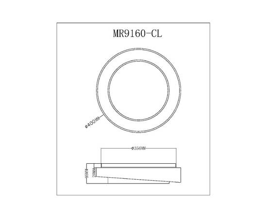 Потолочный светильник Myfar Rhea MR9160-CL, изображение 9