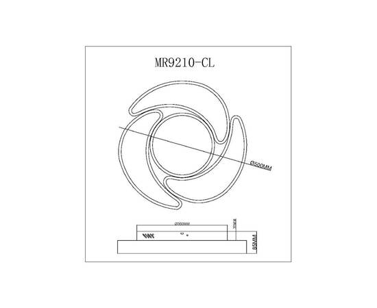 Потолочный светильник Myfar Lysithea MR9210-CL, изображение 9