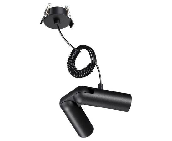 База встраиваемая для ввода питания с гибким угловым соединителем «L» и проводом-подвесом (длина про