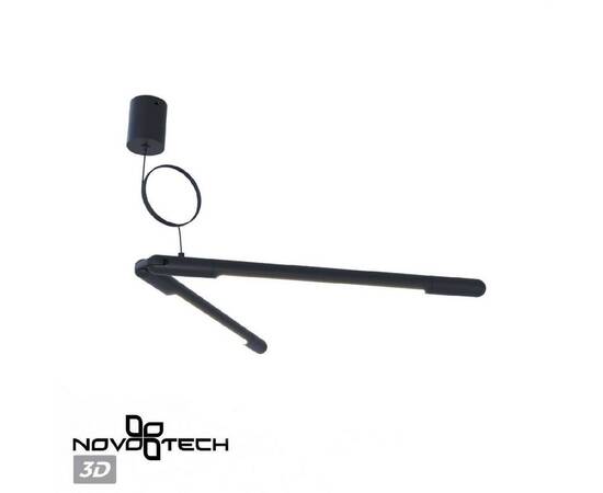 База накладная для ввода питания с гибким угловым соединителем «L» и проводом-подвесом (длина провод, изображение 3