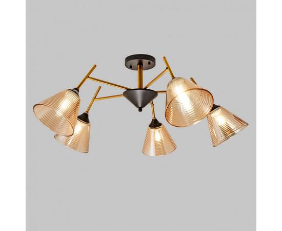 Люстра на штанге IMEX MD.4250-5-S-COP+BK, изображение 2