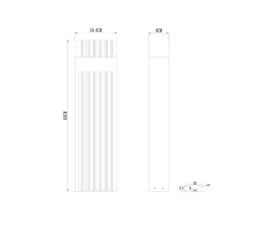 Ландшафтный светильник Arte Lamp Arneb A2146PA-1BK, изображение 3