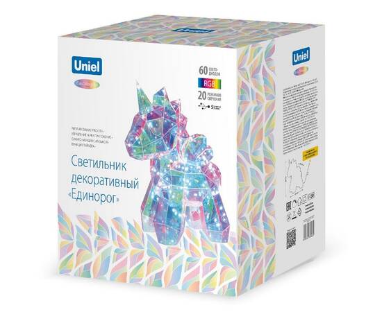 Светодиодная фигура Uniel ULD-R503 USB/RGB UNICORN UL-00011053, изображение 2