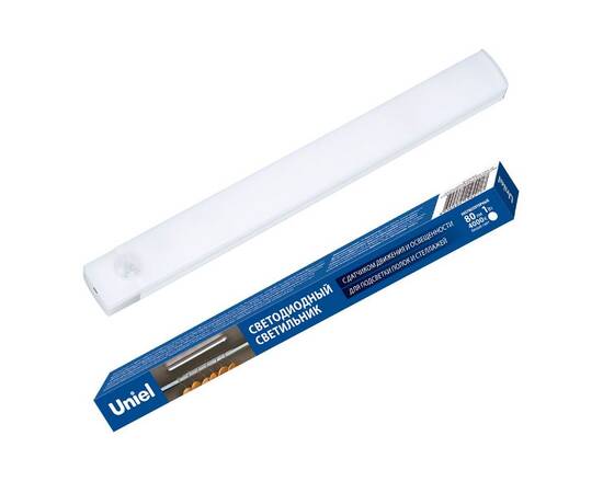 Мебельный светильник Uniel ULM-F60-1W/4000K/RECH SENSOR IP20 WHITE UL-00011954, изображение 12
