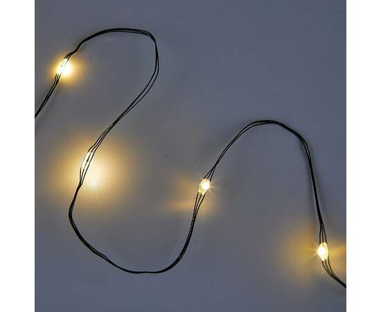 Гирлянда Роса Uniel ULD-S2000-200/DGA WARM WHITE IP20 DEW UL-00012079, изображение 7