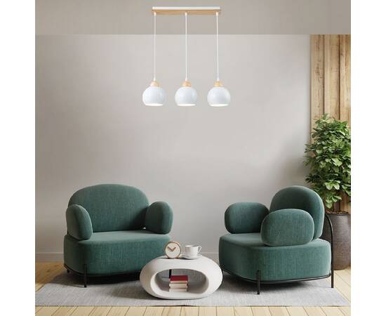 Подвесной светильник Escada Solo 10178/3S White, изображение 5