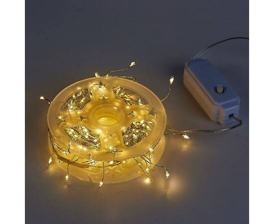 Гирлянда Роса Uniel ULD-S1000-250/DTA WARM WHITE IP20 DEWDROP UL-00012124, изображение 6