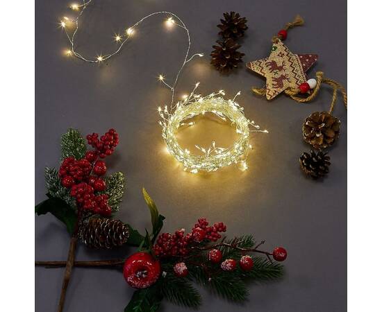 Гирлянда Роса Uniel ULD-S1000-250/DTA WARM WHITE IP20 DEWDROP UL-00012124, изображение 8