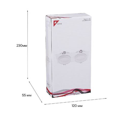 Встраиваемый светильник Reluce 53003-9.0-002LD GX53 WT, изображение 3