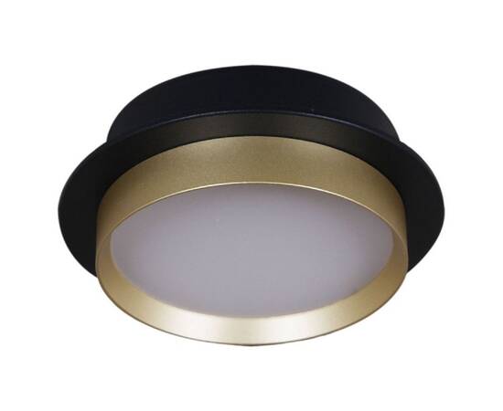 Встраиваемый светильник Reluce 53005-9.0-001RLD GX53 BK+GD