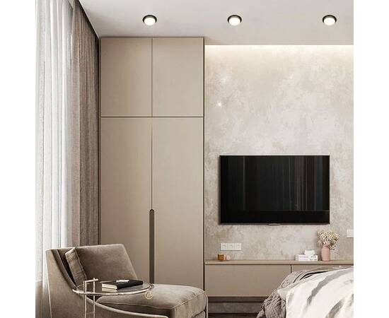 Встраиваемый светильник Reluce 53005-9.0-001RLD GX53 BK+GD, изображение 7