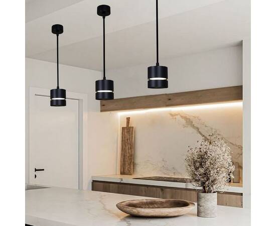 Подвесной светильник Reluce 53017-0.9-001MN GX53 BK, изображение 6