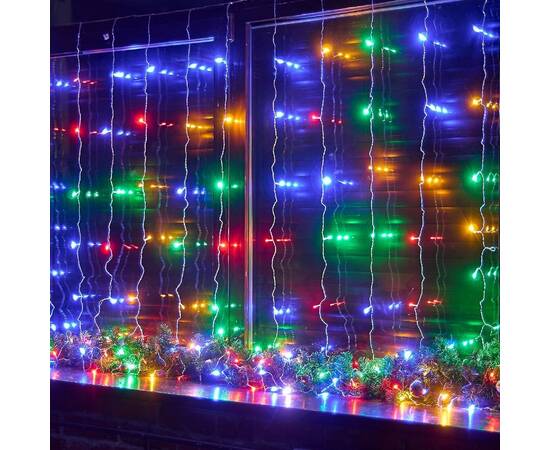 Гирлянда Занавес Uniel ULD-C3030-192/DTA MULTI IP20 UL-00012098, изображение 8