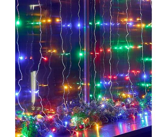 Гирлянда Занавес Uniel ULD-C3030-192/DTA MULTI IP20 UL-00012098, изображение 11