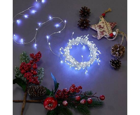 Гирлянда Роса Uniel ULD-S0500-125/DTA WHITE IP20 DEWDROP UL-00012121, изображение 8