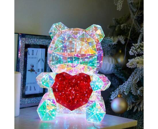 Светодиодная фигура Uniel ULD-R508 USB BEAR WITH HEART UL-00012217, изображение 4