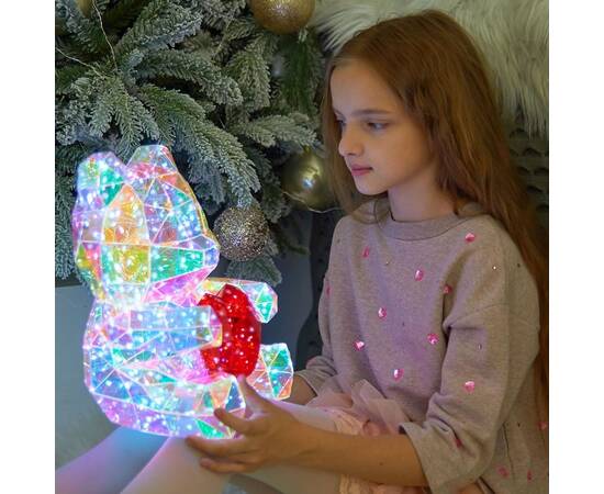 Светодиодная фигура Uniel ULD-R508 USB BEAR WITH HEART UL-00012217, изображение 6