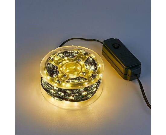 Гирлянда Роса Uniel ULD-S5000-500/DGA WARM WHITE IP20 DEW UL-00012086, изображение 6