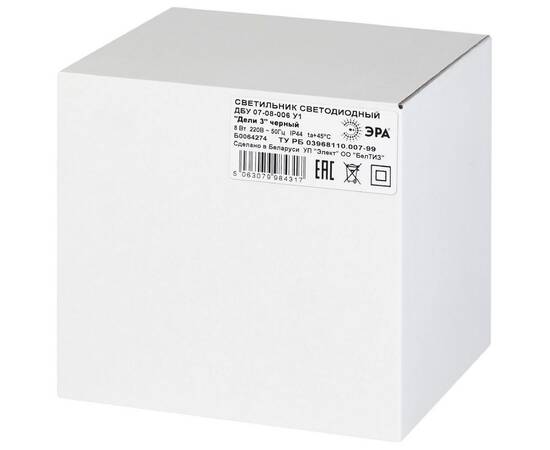 Уличный настенный светильник Эра Дели ДБУ 07-8-006 Б0064274, изображение 7