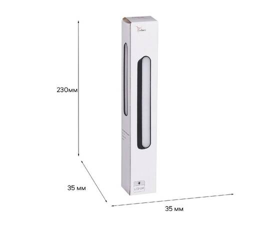 Трековый магнитный светильник Reluce 13001-9.3-001UR magnetic LED12W BK, изображение 3