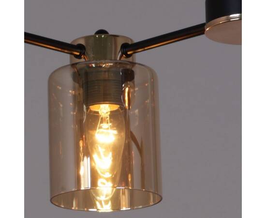 Люстра на штанге Reluce 01606-0.3-04 BK+FGD, изображение 3