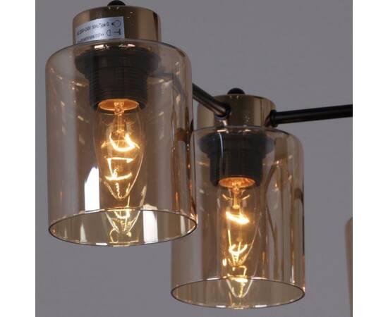 Люстра на штанге Reluce 01606-0.3-06 BK+FGD, изображение 4