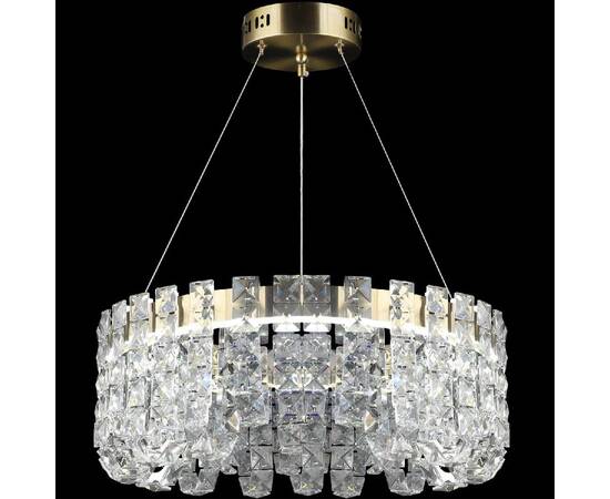 Подвесная люстра Reluce 02601-0.4-104W LED COP+CH