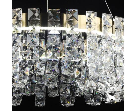 Подвесная люстра Reluce 02601-0.4-104W LED COP+CH, изображение 2