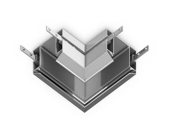 Коннектор угловой Ambrella Light Magnetic 220V GL1043