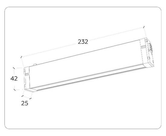 Трековый магнитный светильник Ambrella Light Magnetic 220V GL1261, изображение 7