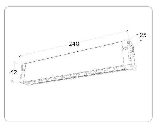Трековый магнитный светильник Ambrella Light Magnetic 220V GL1302, изображение 2