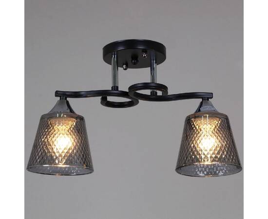 Потолочный светильник Reluce 06089-0.3-02 BK+CR