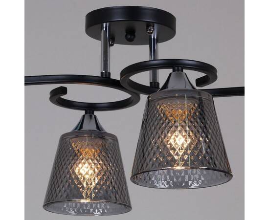 Потолочная люстра Reluce 06089-0.3-04 BK+CR, изображение 4