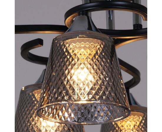 Потолочная люстра Reluce 06089-0.3-06 BK+CR, изображение 3