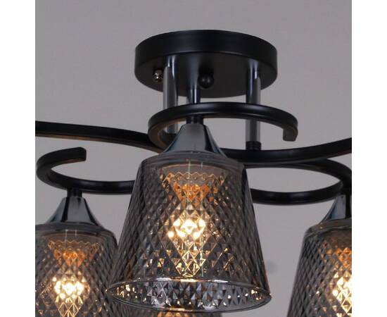 Потолочная люстра Reluce 06089-0.3-06 BK+CR, изображение 4