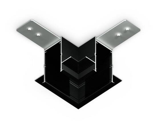 Коннектор угловой Ambrella Light Magnetic 220V GL1040