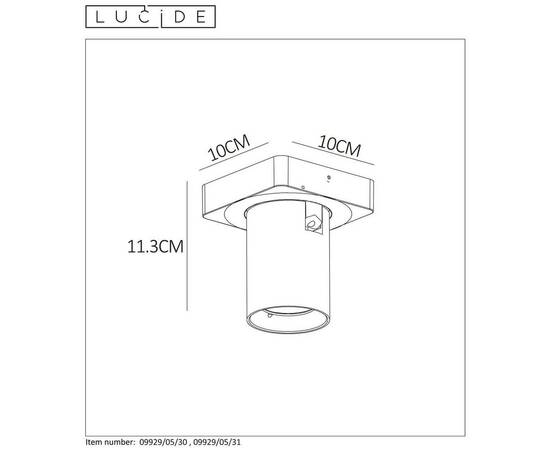 Спот Lucide Nigel 09929/05/31, изображение 3