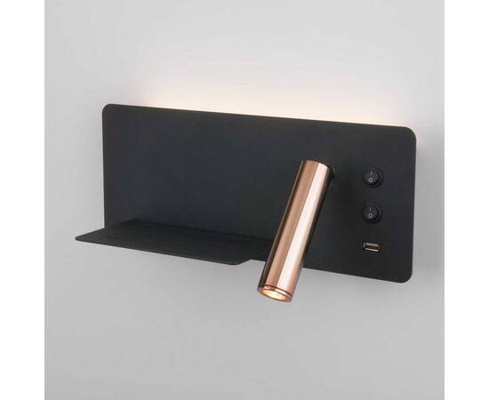 Светодиодный спот Elektrostandard Fant L LED чёрный/золото MRL LED 1113 a053083