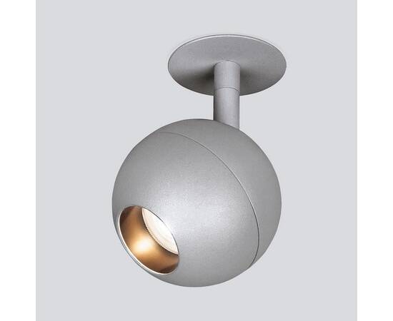 Встраиваемый светодиодный спот Elektrostandard Ball 9926 LED 12W 4200K серебро a053739