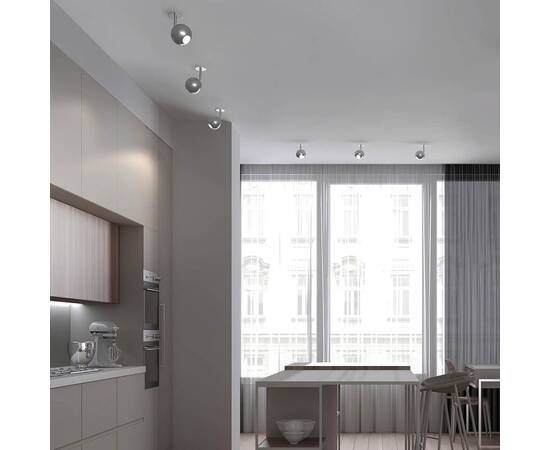 Встраиваемый светодиодный спот Elektrostandard Ball 9926 LED 12W 4200K серебро a053739, изображение 2