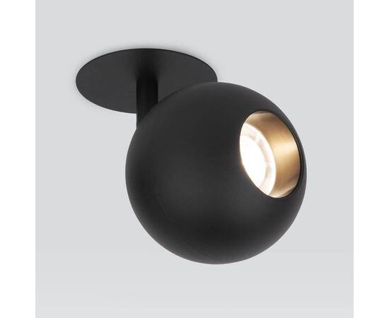 Встраиваемый светодиодный спот Elektrostandard Ball 9926 LED 12W 4200K черный a053738, изображение 3