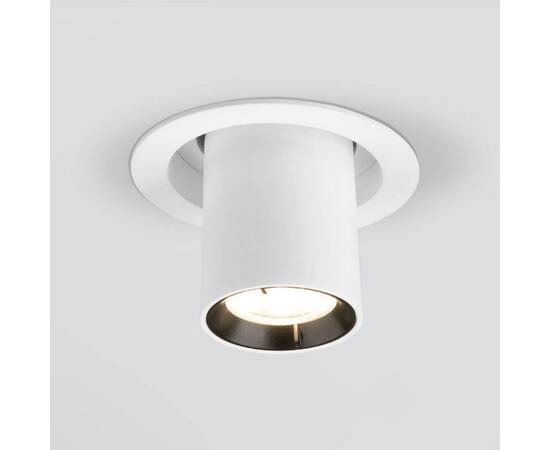 Встраиваемый светодиодный спот Elektrostandard 9917 LED 10W 4200K белый матовый a052448, изображение 4