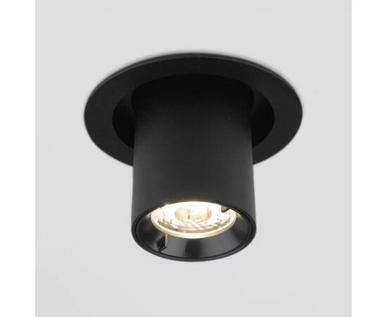 Встраиваемый светодиодный спот Elektrostandard 9917 LED 10W 4200K черный матовый a052449, изображение 3
