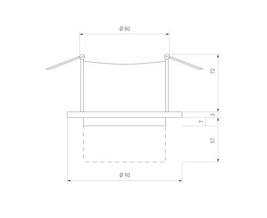 Встраиваемый светодиодный спот Elektrostandard 9917 LED 10W 4200K черный матовый a052449, изображение 5