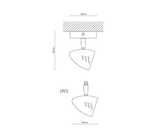 Спот Lucia Tucci Punto 193.1 Grigio, изображение 2