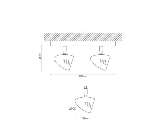 Спот Lucia Tucci Punto 193.2 Grigio, изображение 2