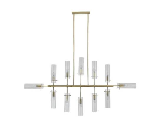 Люстра на штанге Indigo Saetta 11053/12R Gold V000565, изображение 2